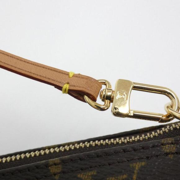 LOUIS VUITTON Brown Monogram Pouch - Picture 6 of 9